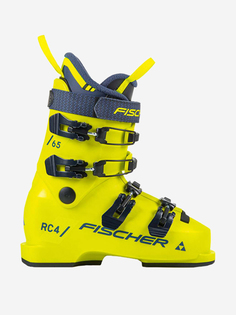 Горнолыжные ботинки Fischer RC4 65 Jr Yellow 24/25, Желтый