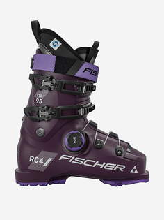 Горнолыжные ботинки Fischer RC4 95 MV XTR BOA GW Wineberry 24/25, Фиолетовый