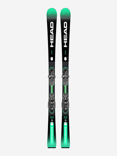 Горные лыжи с креплениями Head Supershape e-Magnum SW BB-PR + PRD 12 GW 24/25, Зеленый