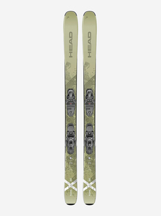 Горные лыжи с креплениями Head Kore X 90 LYT-PR + PRW 11 GW 24/25, Зеленый