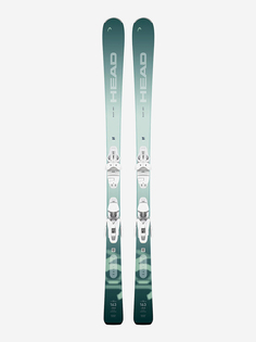 Горные лыжи с креплениями Head Easy Joy SLR + JOY 9 GW SLR 24/25, Зеленый