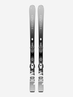 Горные лыжи с креплениями Head e.Real Joy SLR + JOY 9 GW SLR 24/25, Серый