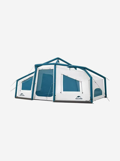 Палатка Naturehike Lingfeng Air 12.0 2-местная, быстросборная, надувной каркас, бело-голубая, Белый