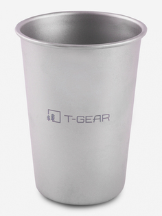 Стакан титановый T-Gear Titanium Beer Cup 300, Серый