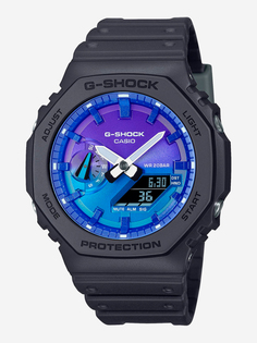 Наручные часы Casio G-Shock GA-2100FL-1A, Зеленый