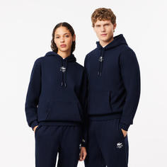 Мужская хлопковая толстовка Lacoste с капюшоном