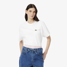 Женская футболка Lacoste из органического хлопка