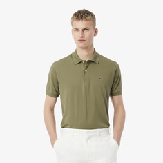 Мужское поло Lacoste из смеси эластичного органического хлопка