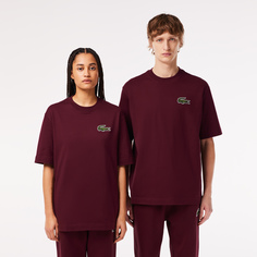 Футболка Lacoste Oversizedd Unisex из органического хлопка