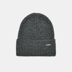 АУГЧ093300 Шапка женская Ralf Ringer 50%шерсть,50%акрил,серая