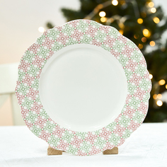 Тарелка Christmas birds IV Cozy Home