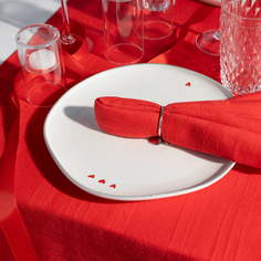 Тарелка Red heart II Cozy Home