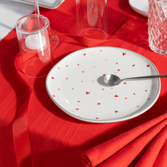 Тарелка Red heart I Cozy Home