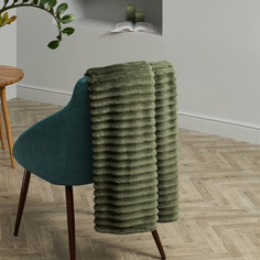 Плед Soft strip, зеленый Cozy Home