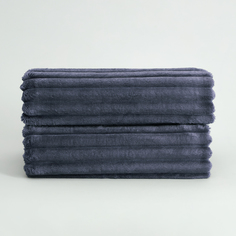 Плед Soft strip, синий Cozy Home