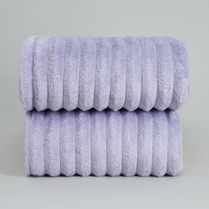 Плед Soft strip, сирень Cozy Home