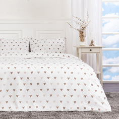 Постельное белье Amore mio brown Cozy Home