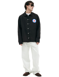 Черная куртка на кнопках Kenzo