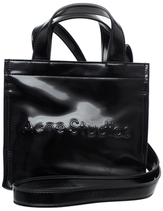 Черная сумка тоут Mini Acne Studios