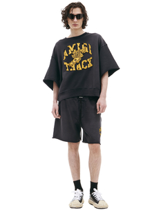 Футболка с вышитым логотипом Amiri