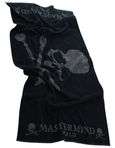 Хлопковое полотенце с логотипом Mastermind World