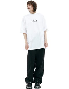 Белая футболка из хлопка Vetements