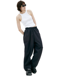 Черные брюки с логотипом Vetements