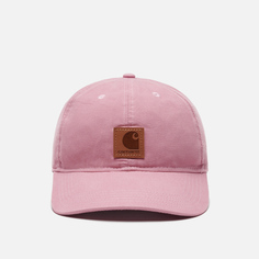 Кепка Carhartt Canvas, цвет розовый