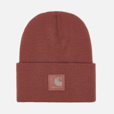Шапка Carhartt Tonal Patch, цвет бордовый