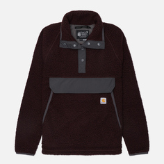 Женская толстовка Carhartt Relaxed Fit Fleece Pullover, цвет фиолетовый, размер XS