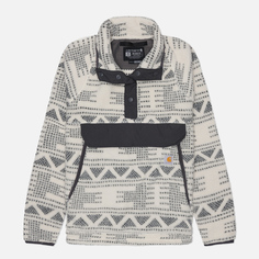 Женская толстовка Carhartt Relaxed Fit Fleece Pullover, цвет белый, размер XS