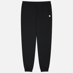 Мужские брюки Carhartt Relaxed Fit Midweight Tapered, цвет чёрный, размер S