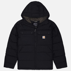 Мужская демисезонная куртка Carhartt Montana Loose Fit Insulated, цвет чёрный, размер S