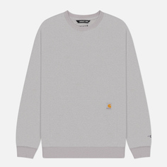 Мужская толстовка Carhartt Force Lightweight Crew Neck, цвет серый, размер S