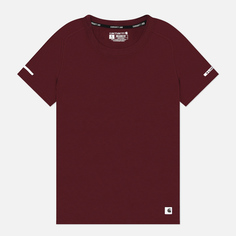 Женская футболка Carhartt LWD Relaxed Fit, цвет бордовый, размер XS