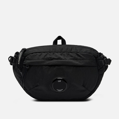 Сумка на пояс C.P. Company Nylon B Garment Dyed, цвет чёрный