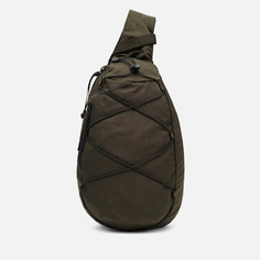 Рюкзак C.P. Company Nylon B Crossbody Rucksack, цвет оливковый