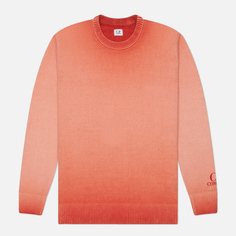 Мужской свитер C.P. Company Chenille Cotton Knit, цвет оранжевый, размер M