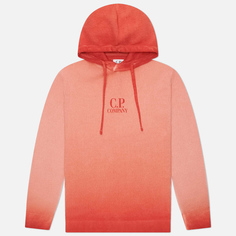 Мужской свитер C.P. Company Chenille Cotton Hoodie Knit, цвет оранжевый, размер M