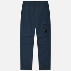 Мужские брюки C.P. Company Flatt Nylon Regular Cargo, цвет синий, размер 46