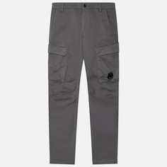Мужские брюки C.P. Company Stretch Sateen Ergonomic Cargo Side Pockets, цвет серый, размер 46