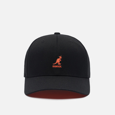 Кепка Kangol Wool Flexfit Baseball, цвет чёрный, размер S-M