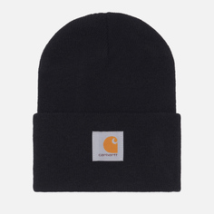 Шапка Carhartt Knit Cuffed, цвет чёрный