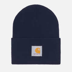 Шапка Carhartt Knit Cuffed, цвет синий