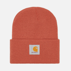 Шапка Carhartt Knit Cuffed, цвет оранжевый
