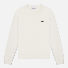 Женский свитер Lacoste Round Neck Organic, цвет белый, размер XS