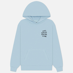 Мужская толстовка Anti Social Social Club Kkotch Hoodie, цвет голубой, размер XS