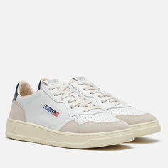 Мужские кроссовки Autry Medalist Low Suede, цвет белый, размер 41 EU