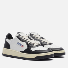 Мужские кроссовки Autry Medalist Low Leather, цвет чёрный, размер 41 EU