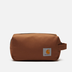 Косметичка Carhartt Travel Kit, цвет коричневый